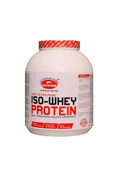 GDYNS 100 % Ultra Pure ISO-Whey Protein 5lbs(2268g)